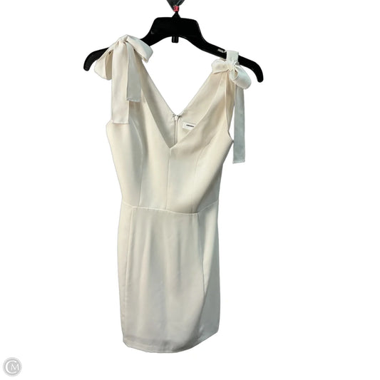 Dress Party Short By Amanda Uprichard In Cream, Size: Xs