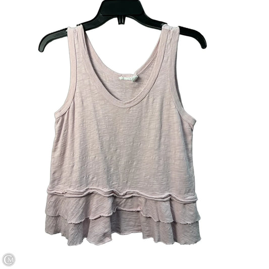 Top Sleeveless By Wilt In Pink, Size: Xs