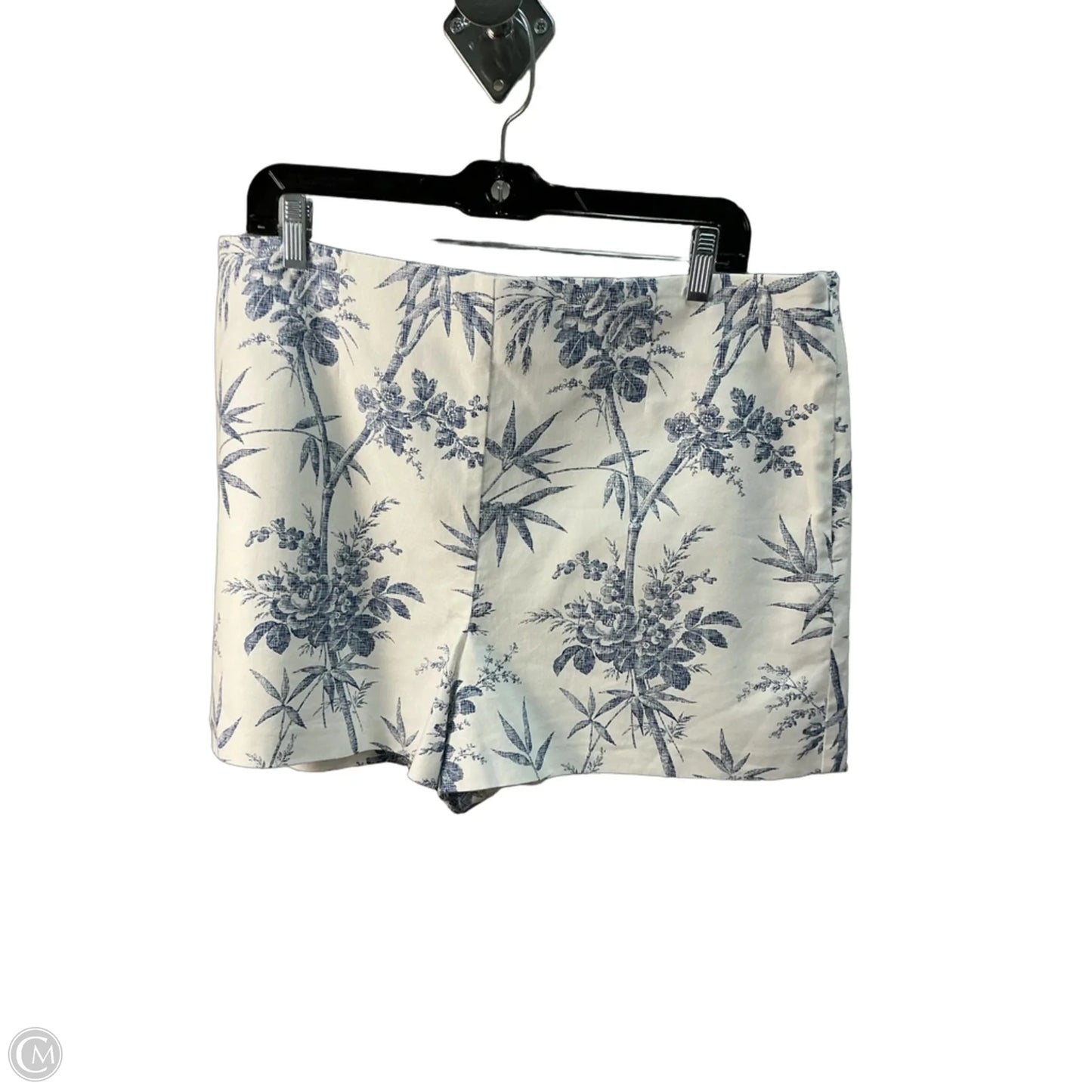 Shorts By Loft In Blue & White, Size: 14