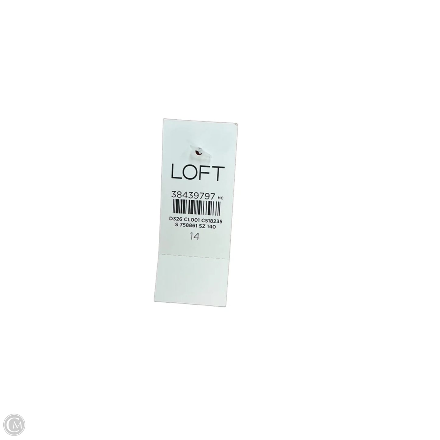 Shorts By Loft In Blue & White, Size: 14