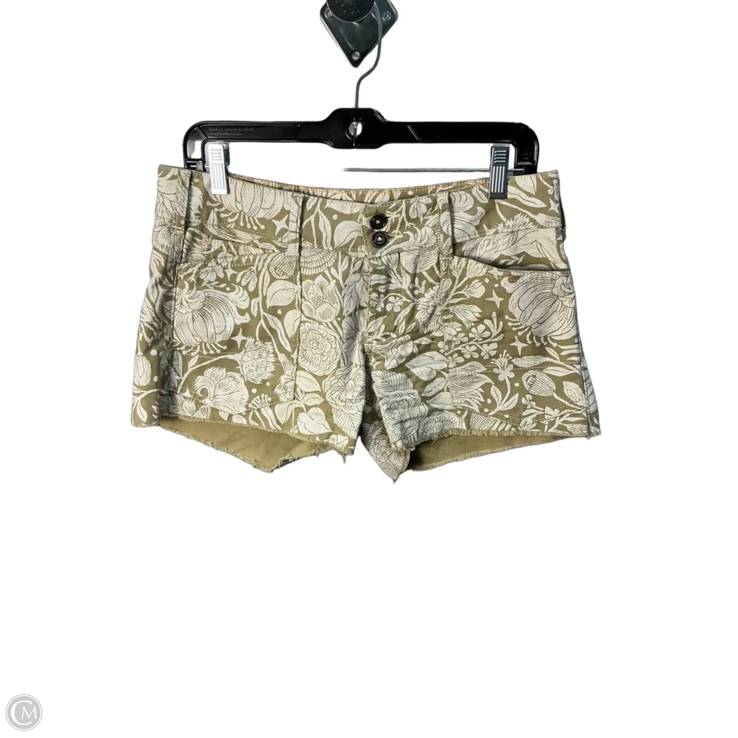 Shorts By Pilcro In Tan & White, Size: 4