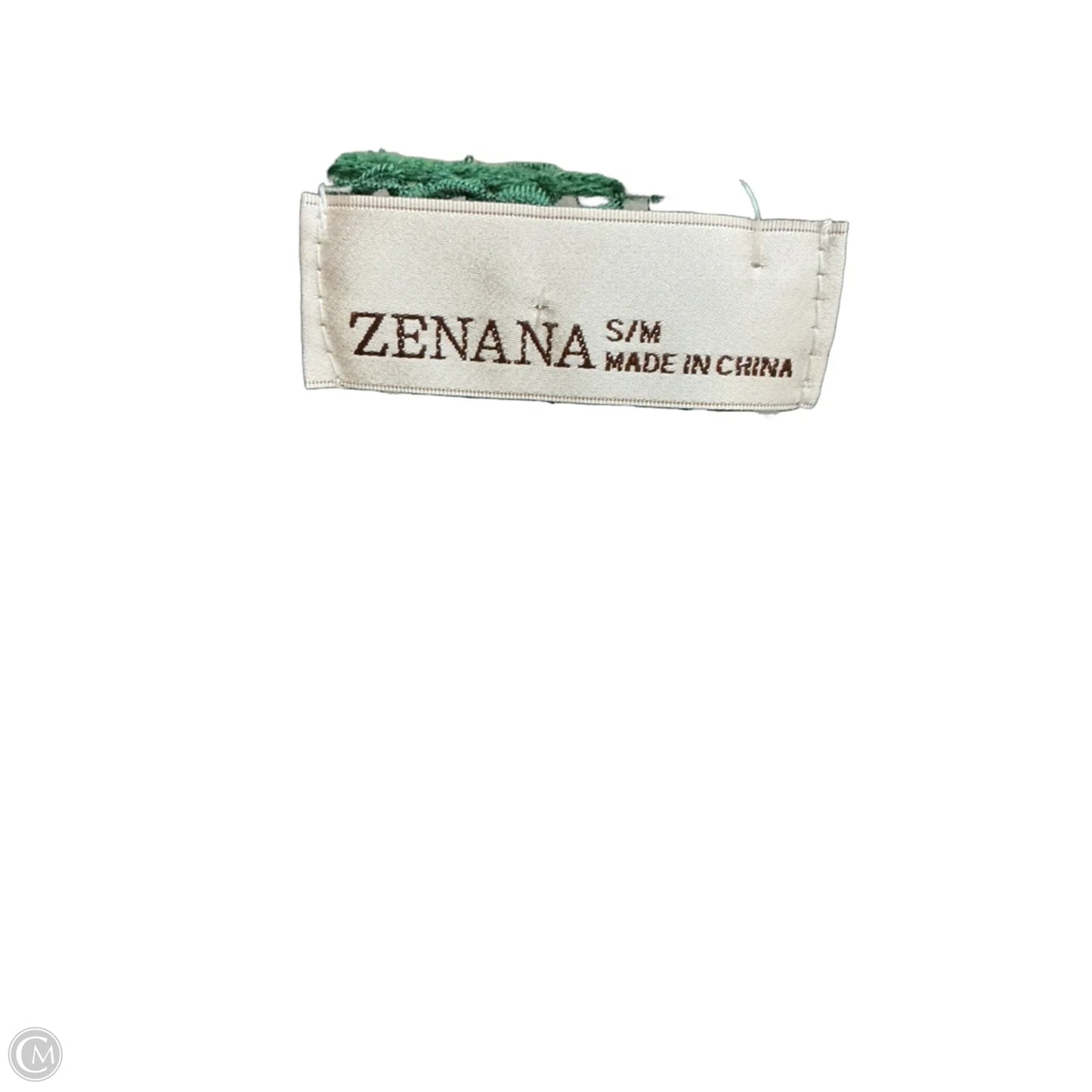 Top Long Sleeve By Zenana In Green, Size: S