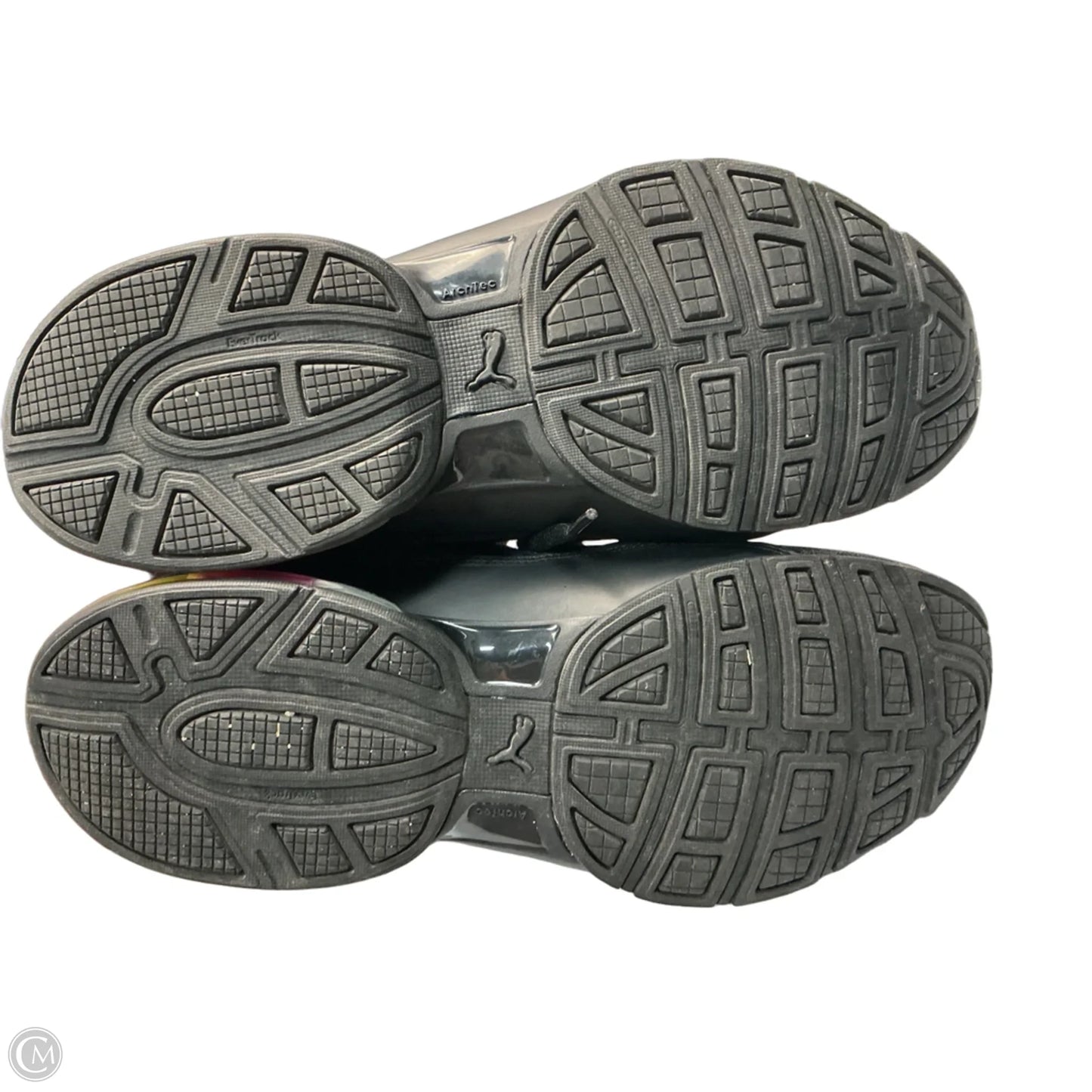 Shoes Athletic By Puma In Black & Pink, Size: 8.5