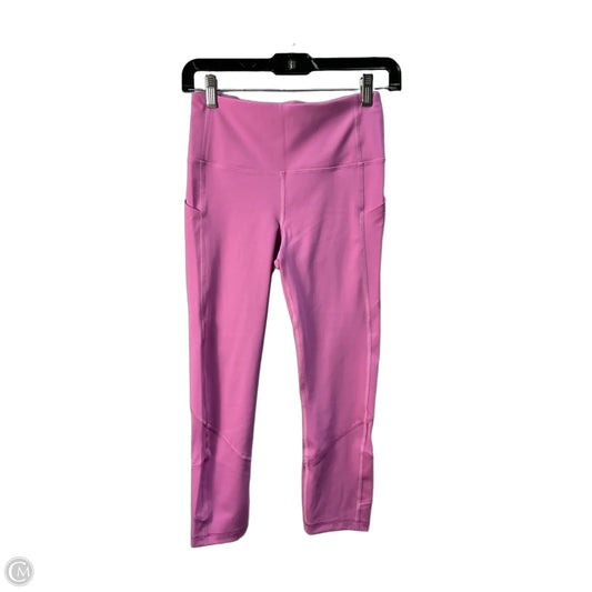 Athletic Leggings By Lululemon In Pink, Size: Xs