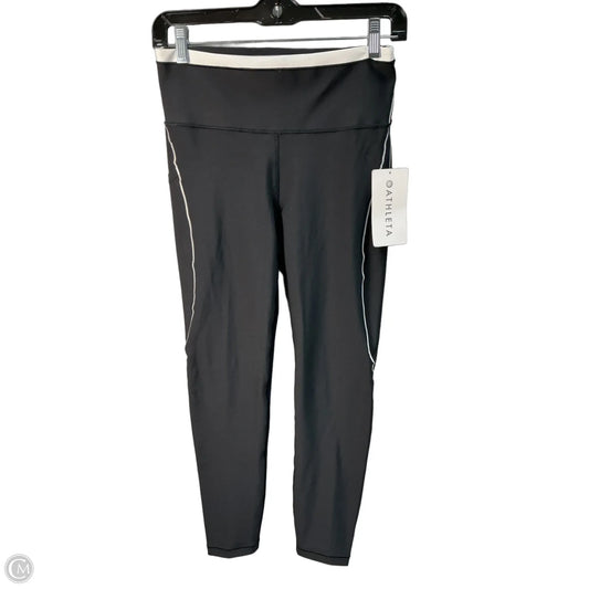 Athletic Leggings By Athleta In Black & White, Size: M