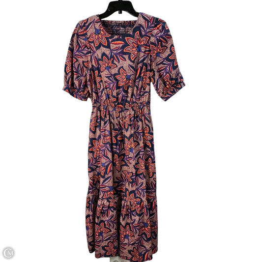 Dress Party Long By Evereve In Floral Print, Size: S