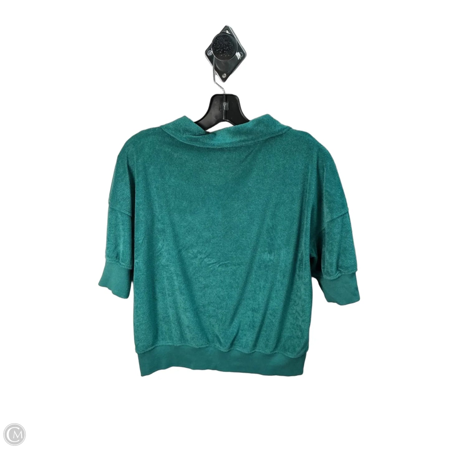 Top Short Sleeve By Evereve In Green, Size: S