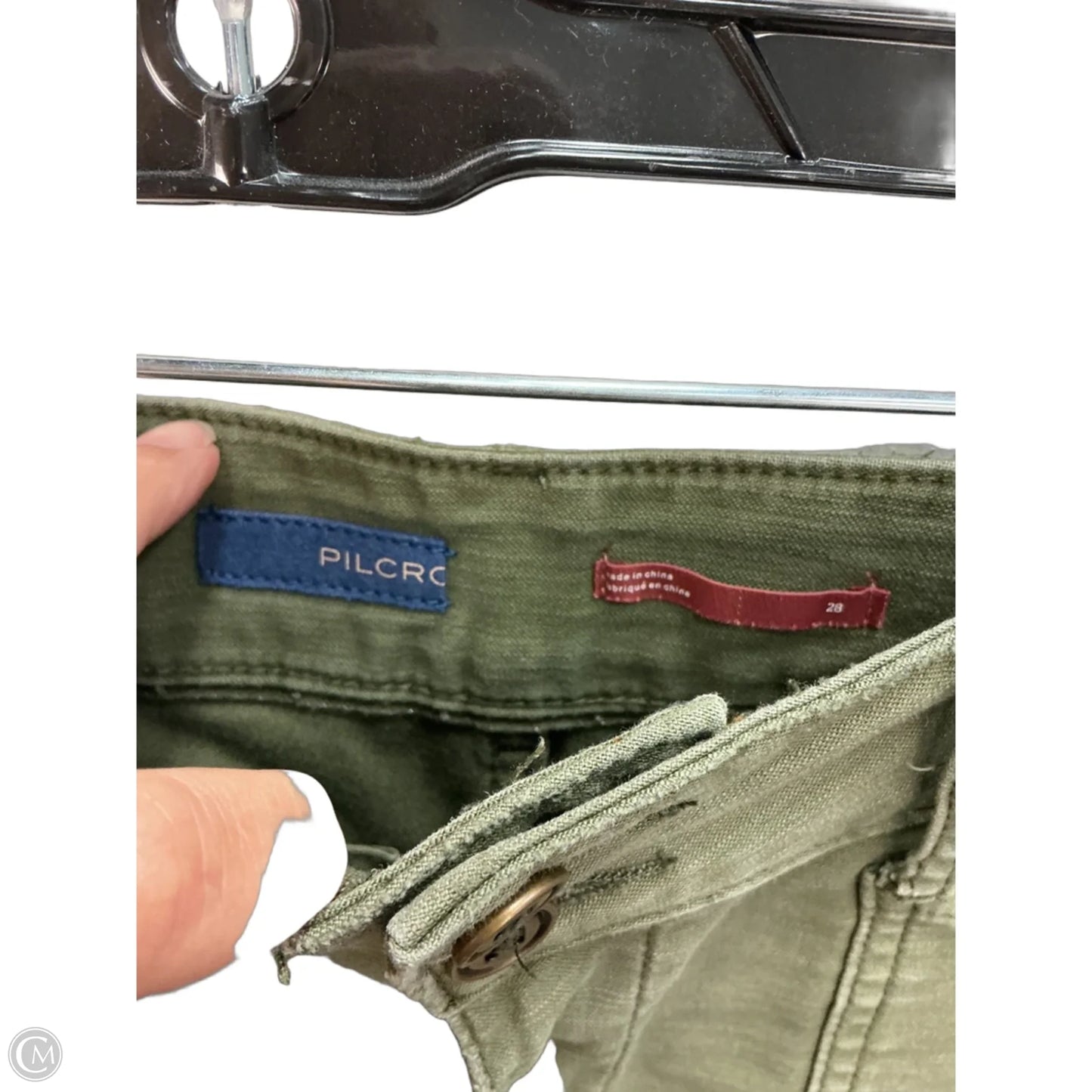 Shorts By Pilcro In Green, Size: 6