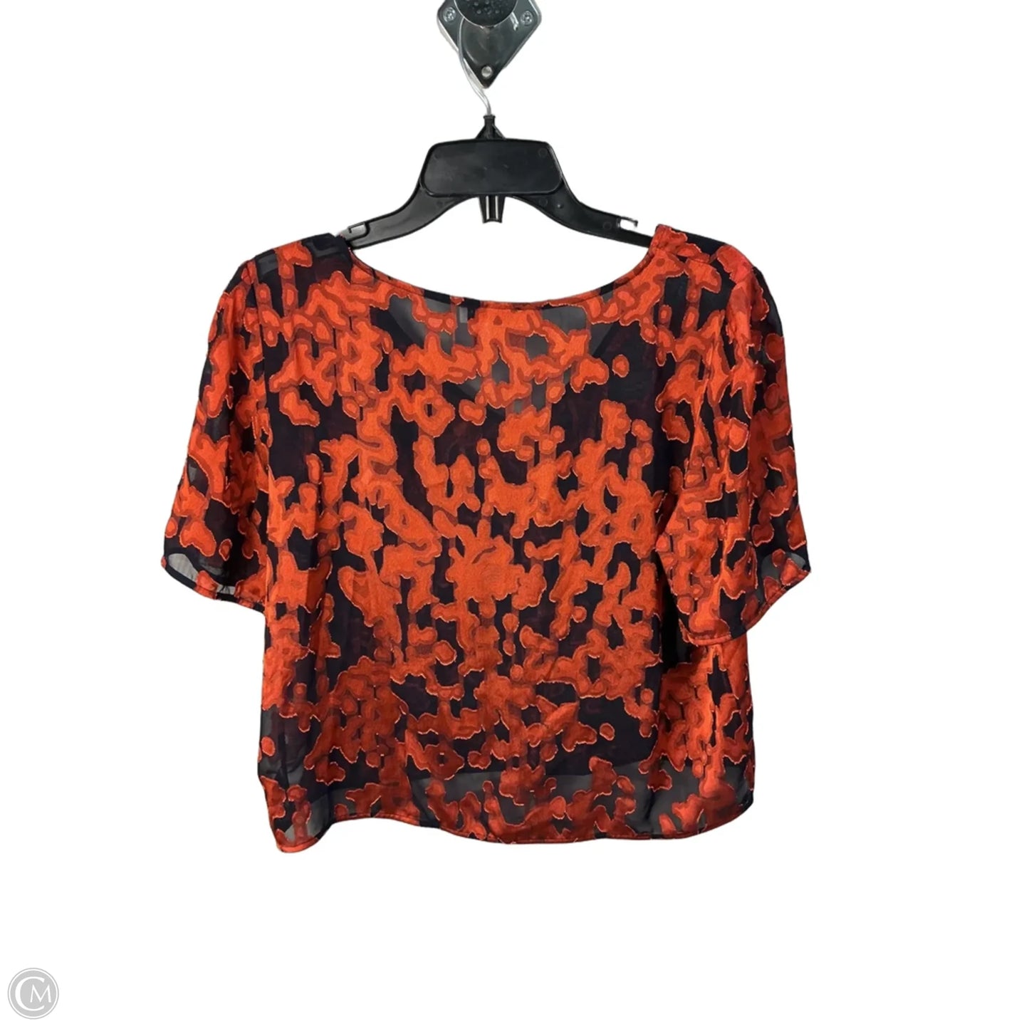 Top Short Sleeve By Babaton In Red, Size: L