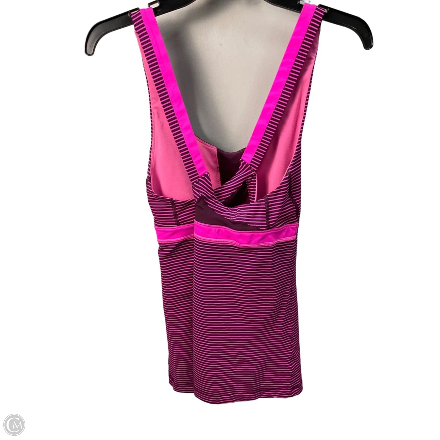 Athletic tank By Lulu Lemon In Pink & Purple, Size: M