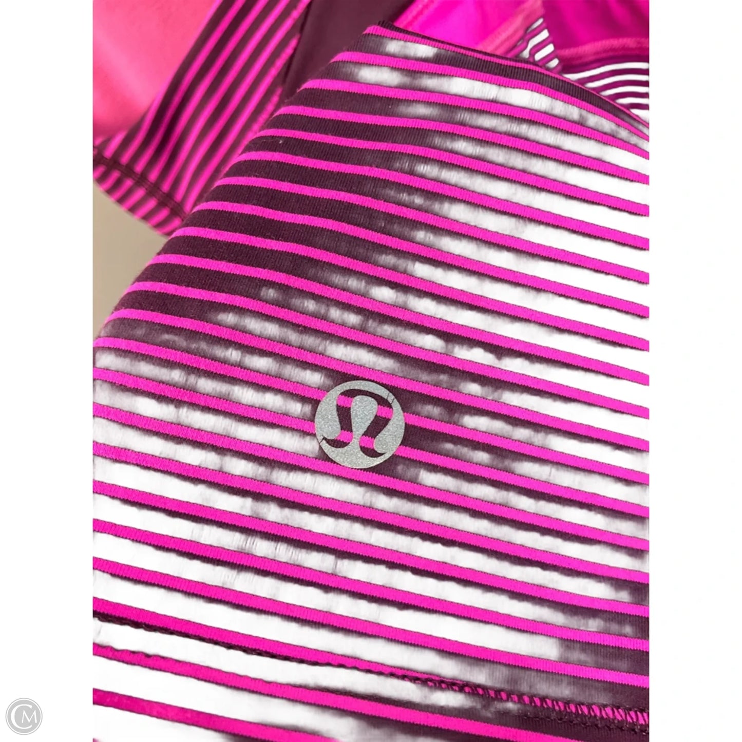 Athletic tank By Lulu Lemon In Pink & Purple, Size: M