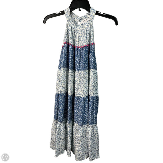 Dress Casual Short By Thml In Blue & White, Size: M