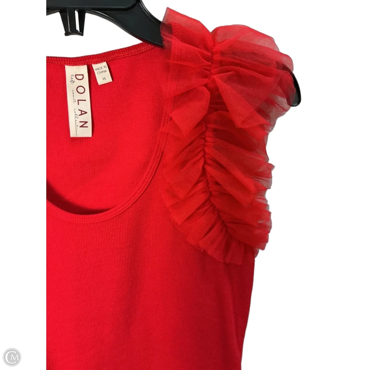 Top Sleeveless By Dolan Left Coast In Red, Size: Xs