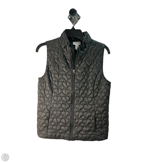 Vest Puffer & Quilted By Chicos In Black, Size: Xs