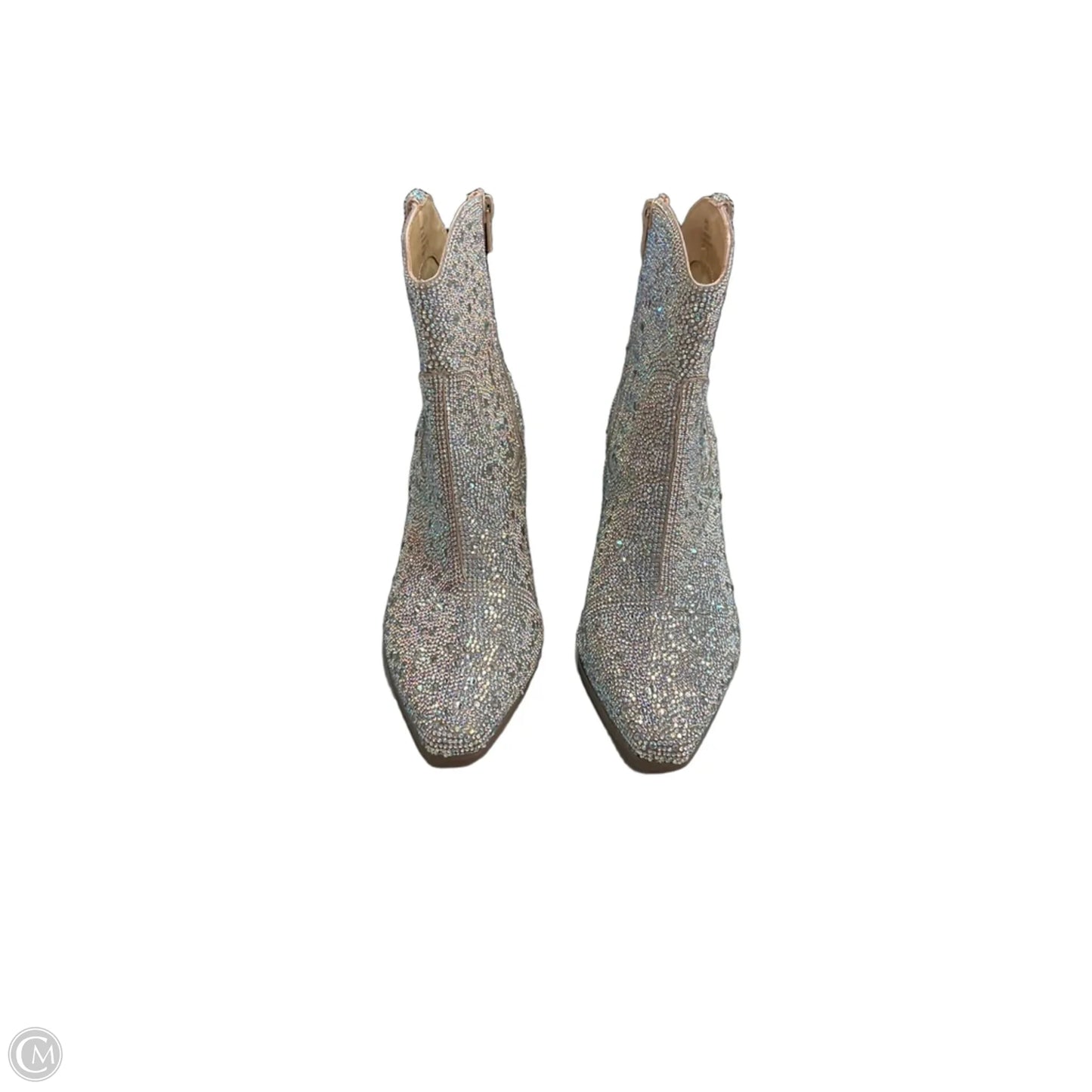 Boots Ankle Heels By Matisse In Silver, Size: 8