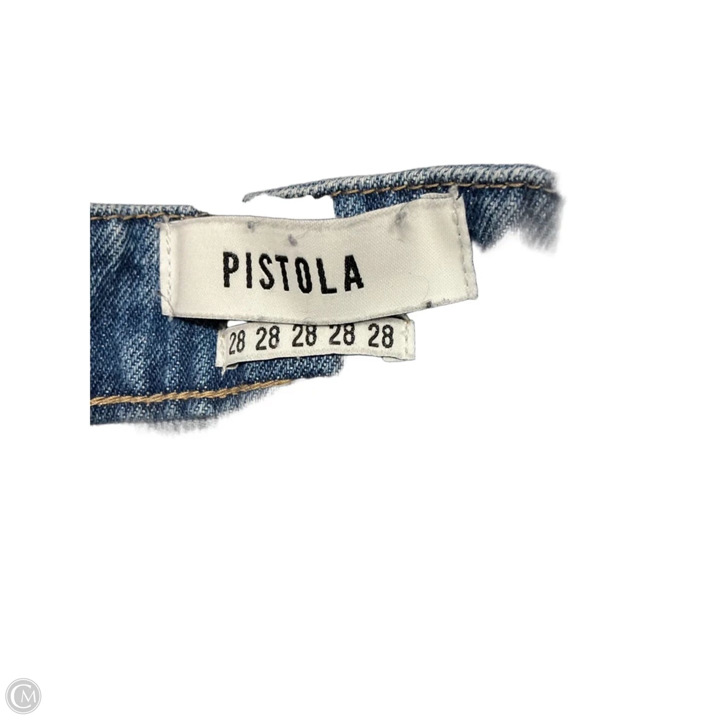 Skirt Mini & Short By Pistola In Blue Denim, Size: 6