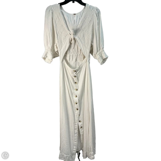 Dress Party Long By Free People In White, Size: M
