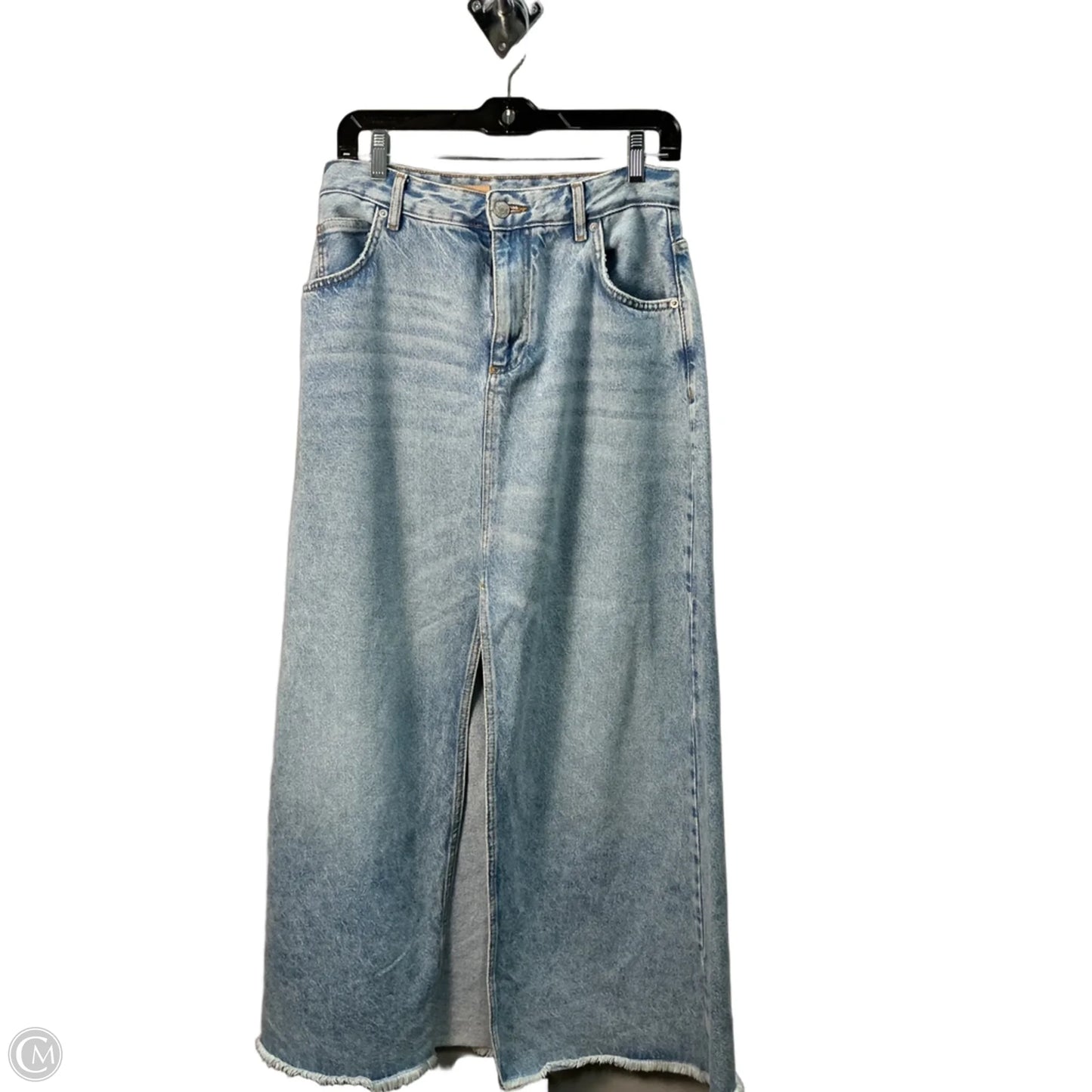 Skirt Maxi By Pilcro In Blue Denim, Size: 2