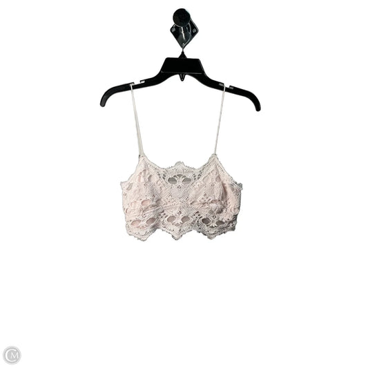 Top Sleeveless By Free People In Pink, Size: L