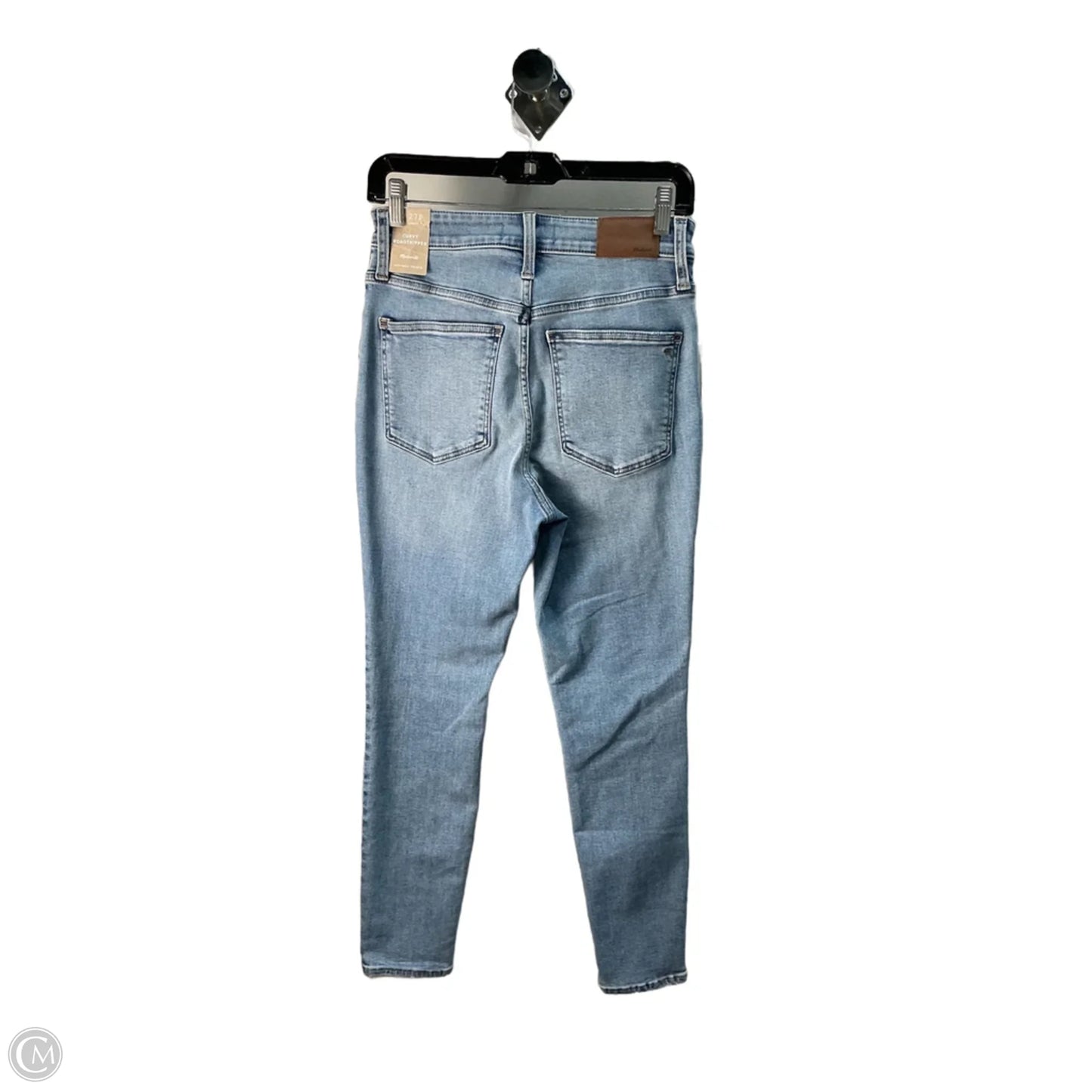 Jeans Skinny By Madewell In Blue, Size: 4