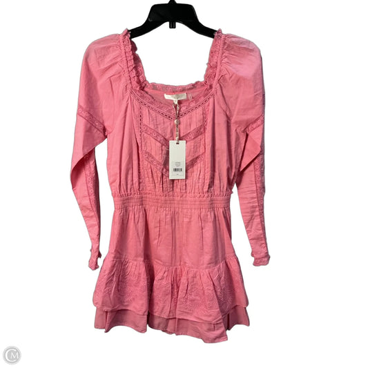 Dress Party Short By Loveshackfancy In Pink, Size: S