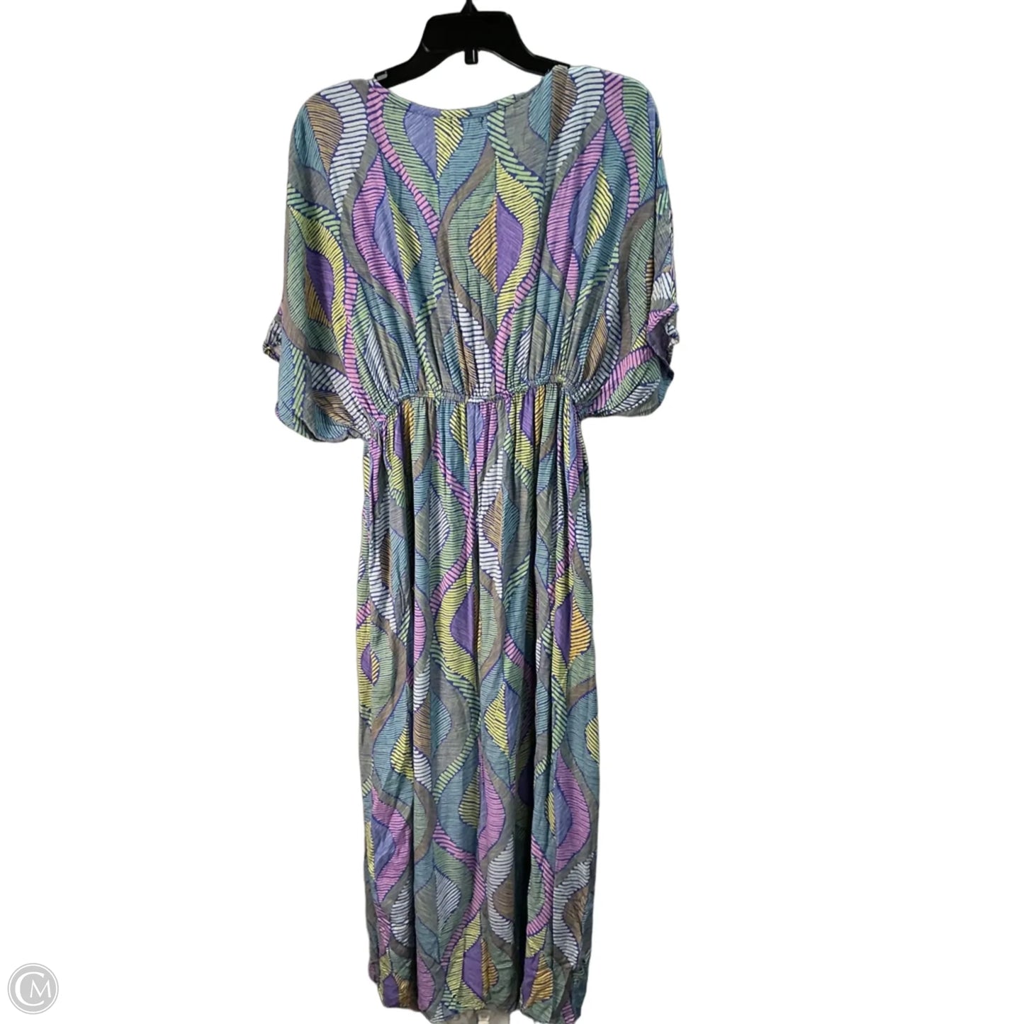 Dress Casual Maxi By World Market In Blue & Purple, Size: L