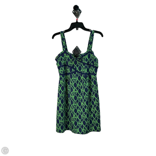 Dress Designer By Lilly Pulitzer In Blue & Green, Size: M