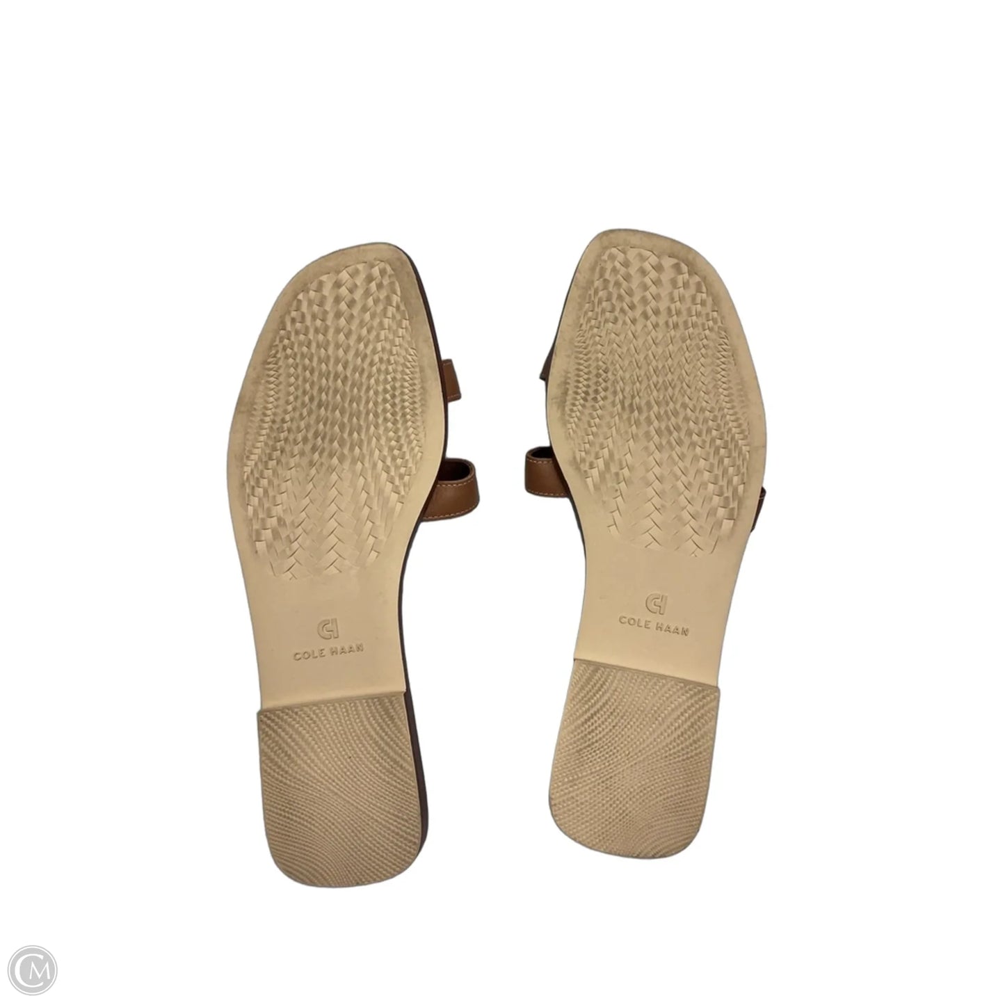 Sandals Flats By Cole-haan In Brown & Tan, Size: 9