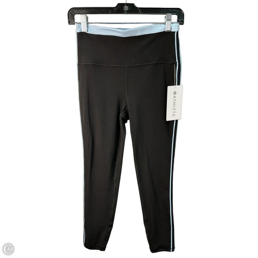 Pants Leggings By Athleta In Black & Blue, Size: S