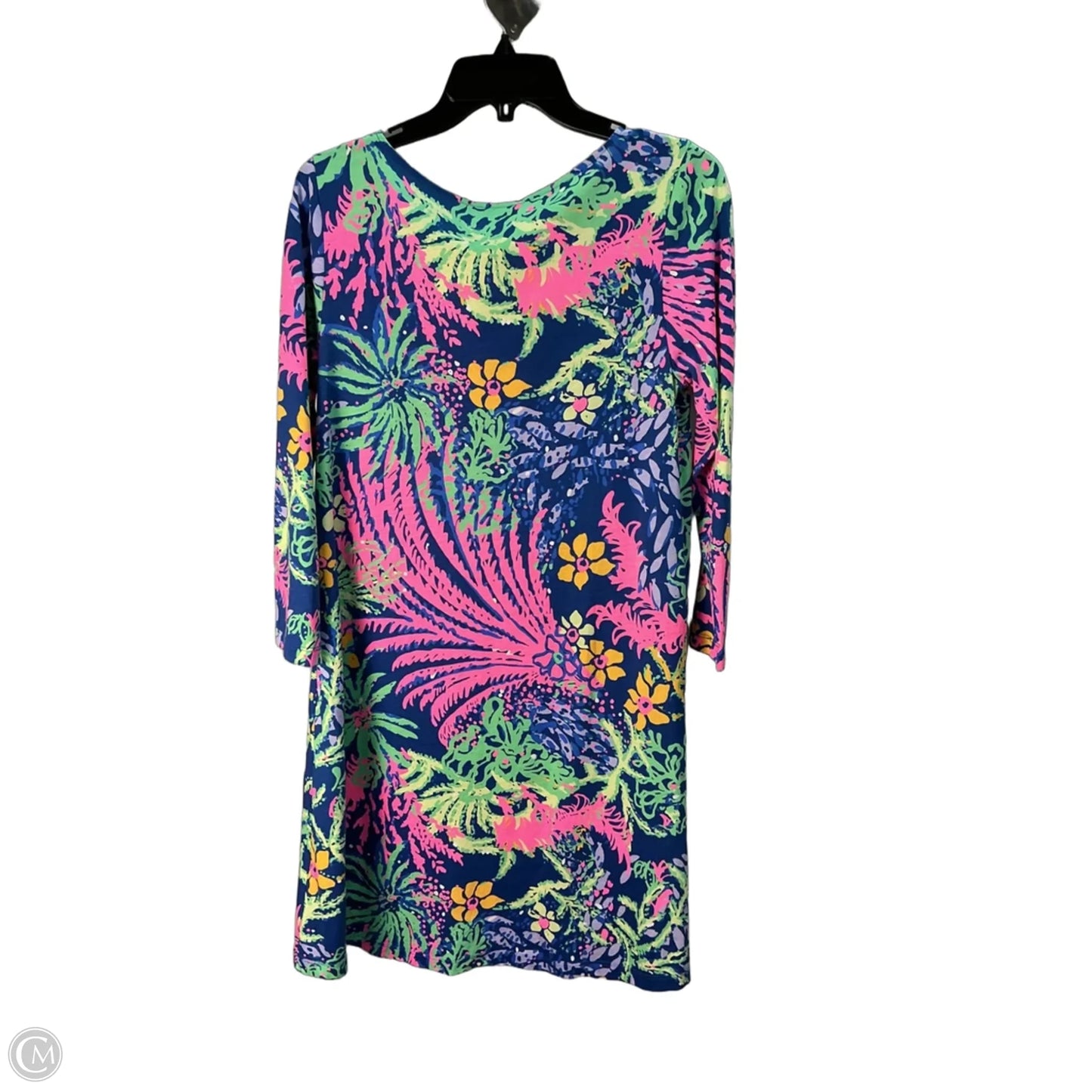 Dress Designer By Lilly Pulitzer In Blue & Pink, Size: M
