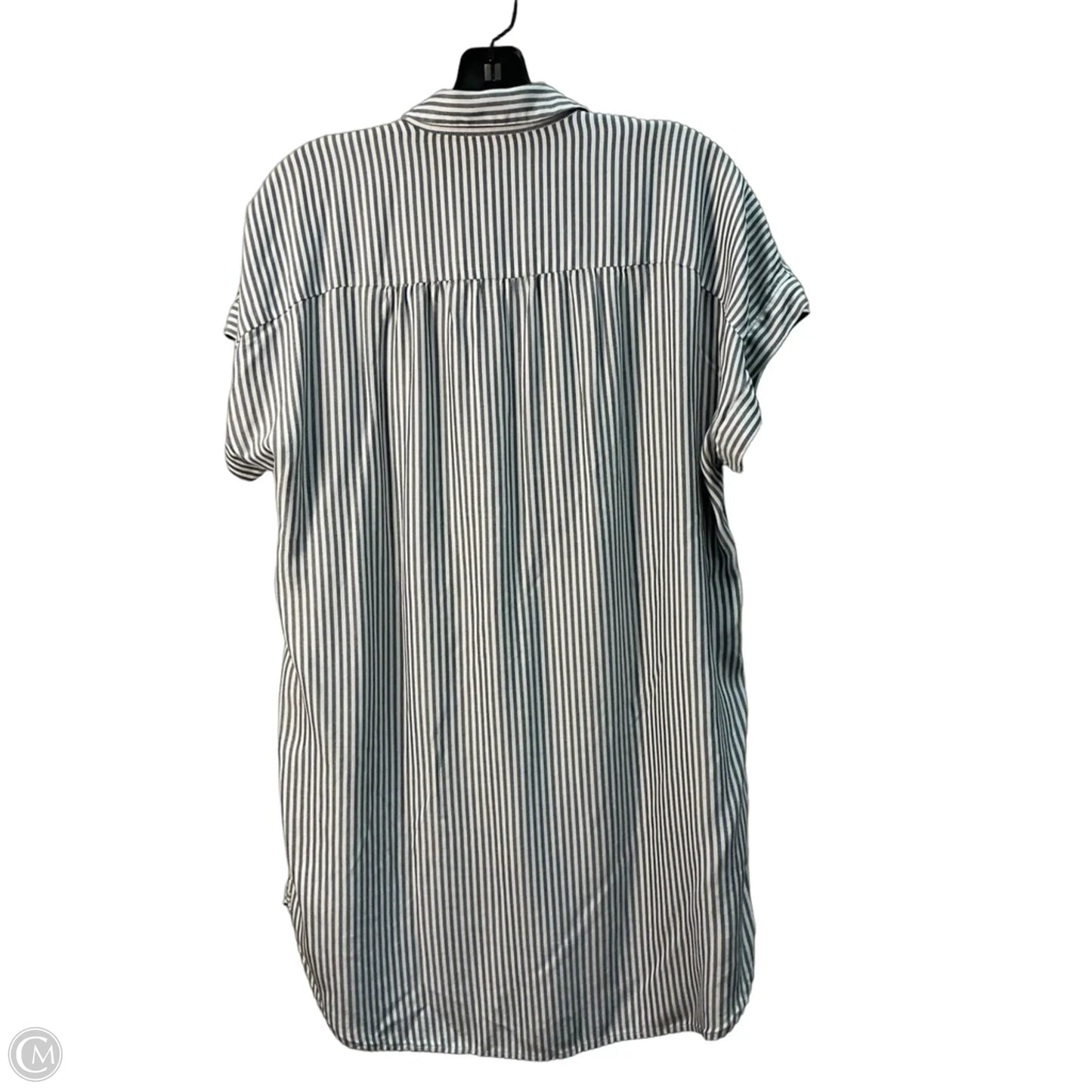 Dress Casual Short By Madewell In Striped Pattern, Size: L
