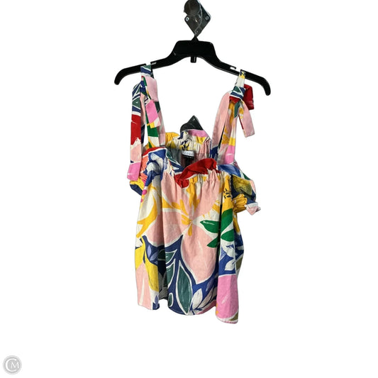 Top Sleeveless By Eloquii In Multi-colored, Size: 18