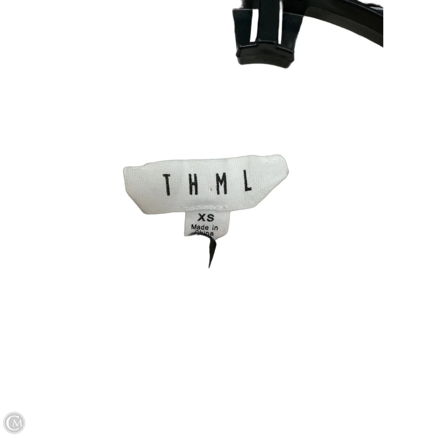 Top Short Sleeve By Thml In White, Size: Xs