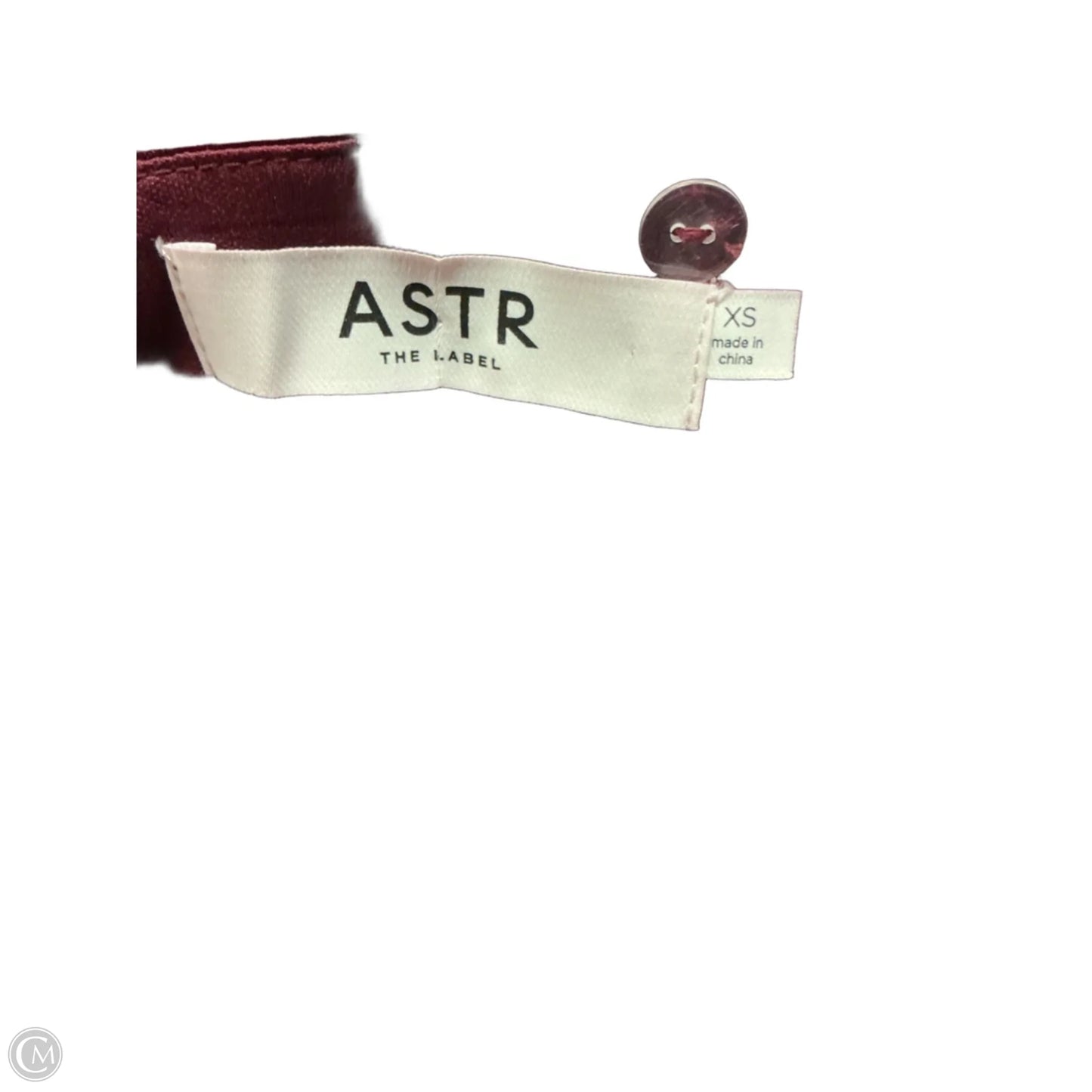Dress Party Long By Astr In Maroon, Size: S
