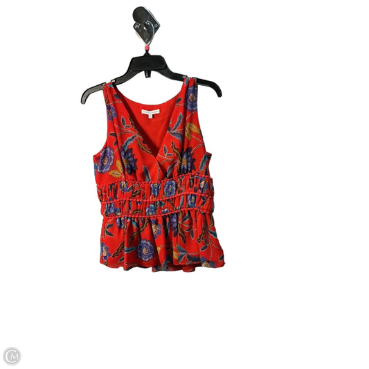Top Sleeveless Designer By Rebecca Minkoff In Red, Size: S