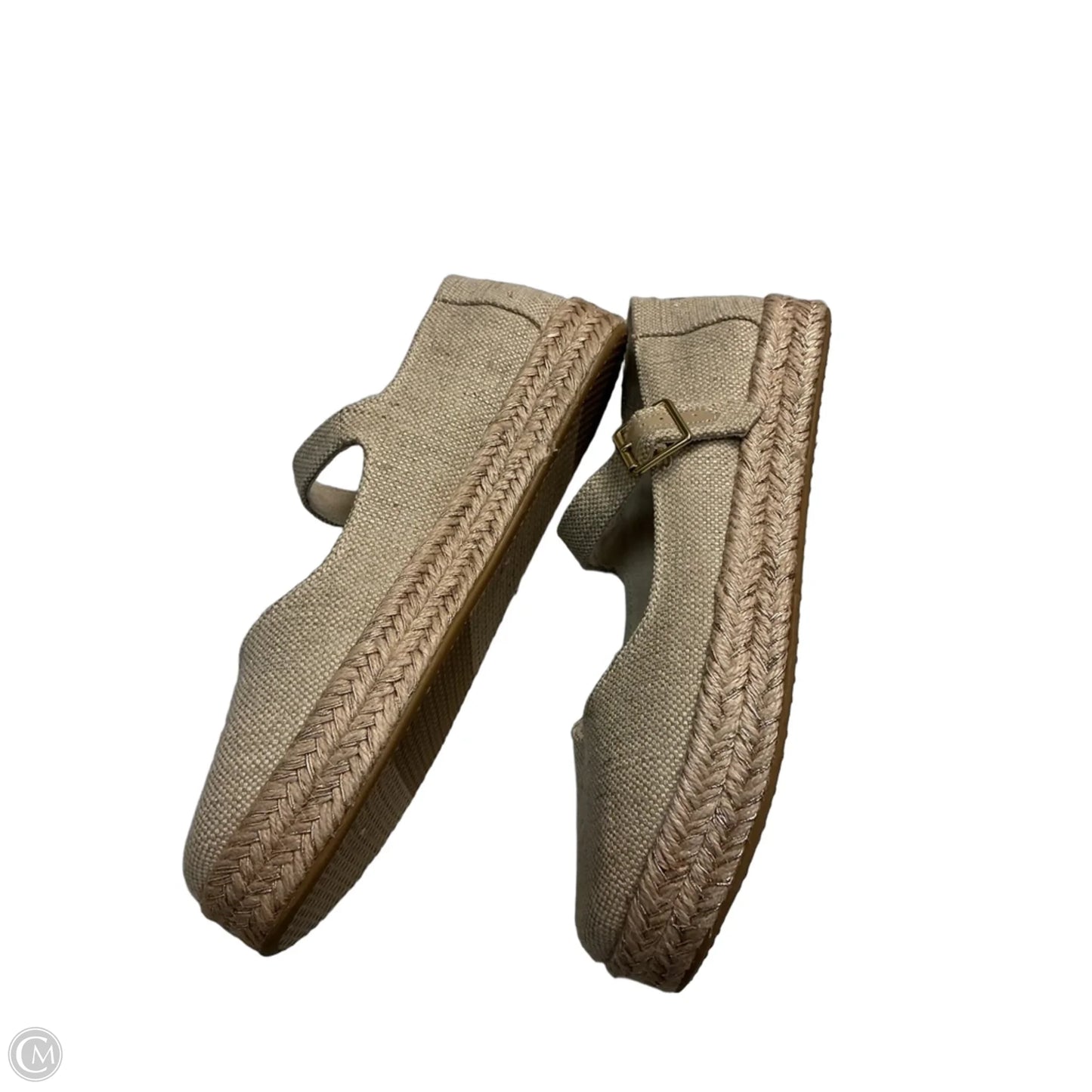 Shoes Flats By Toms In Beige, Size: 10