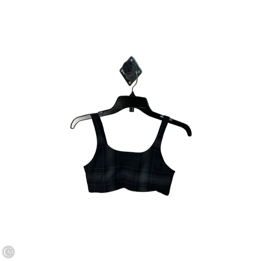 Athletic Bra By Alo In Black & Grey, Size: S