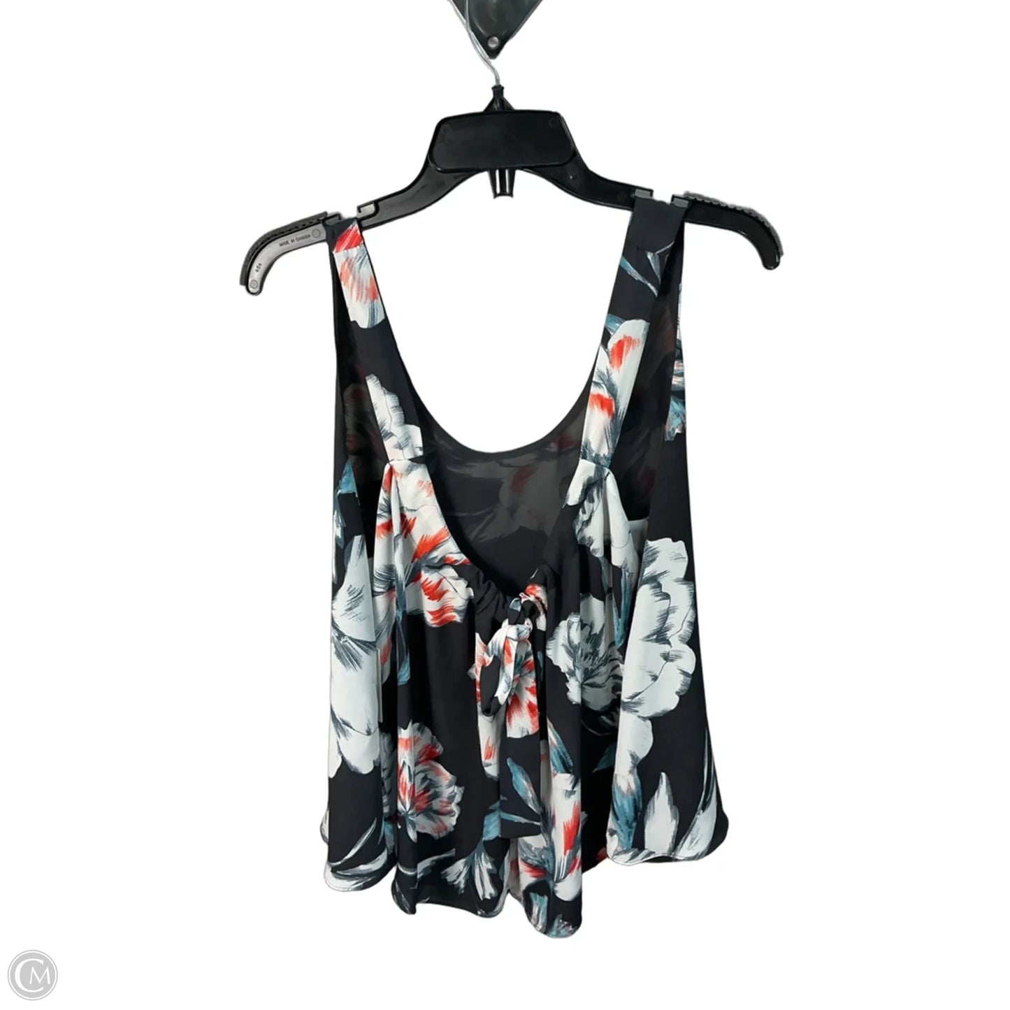 Top Sleeveless By 1.state In Blue & Orange, Size: L