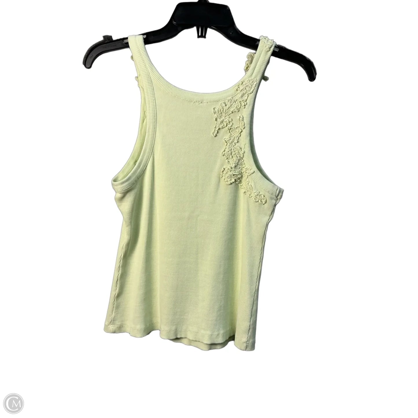 Top Sleeveless By Anthropologie In Green, Size: L