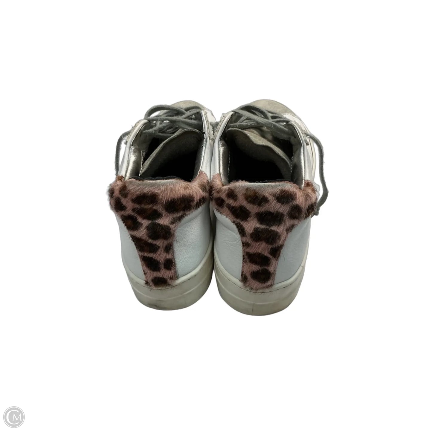 Shoes Sneakers By P448 In Grey & White, Size: 10