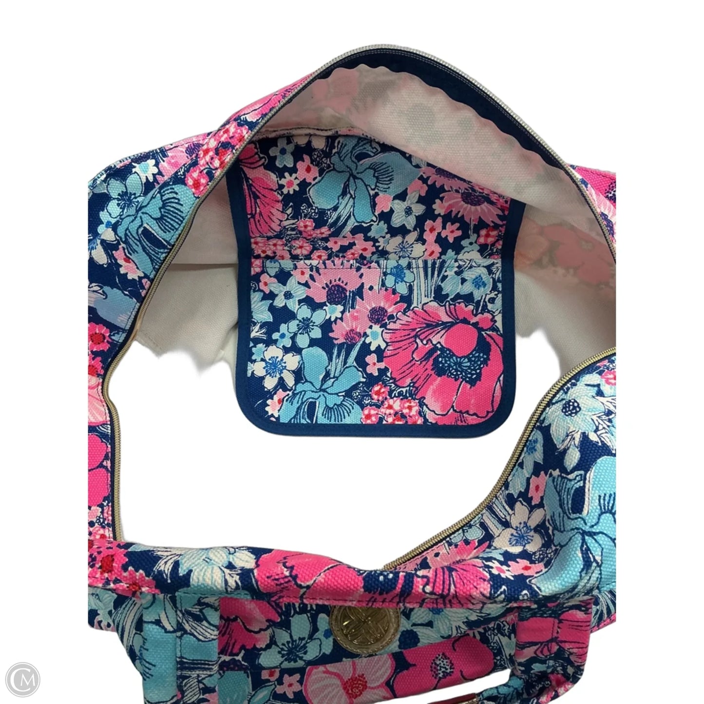 Tote Designer By Lilly Pulitzer, Size: Large