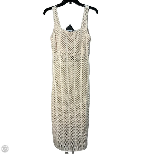 Dress Casual Maxi By Lucy Paris In Cream, Size: S