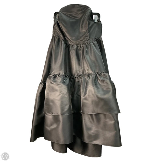 Dress Party Long By Anthropologie In Black, Size: L