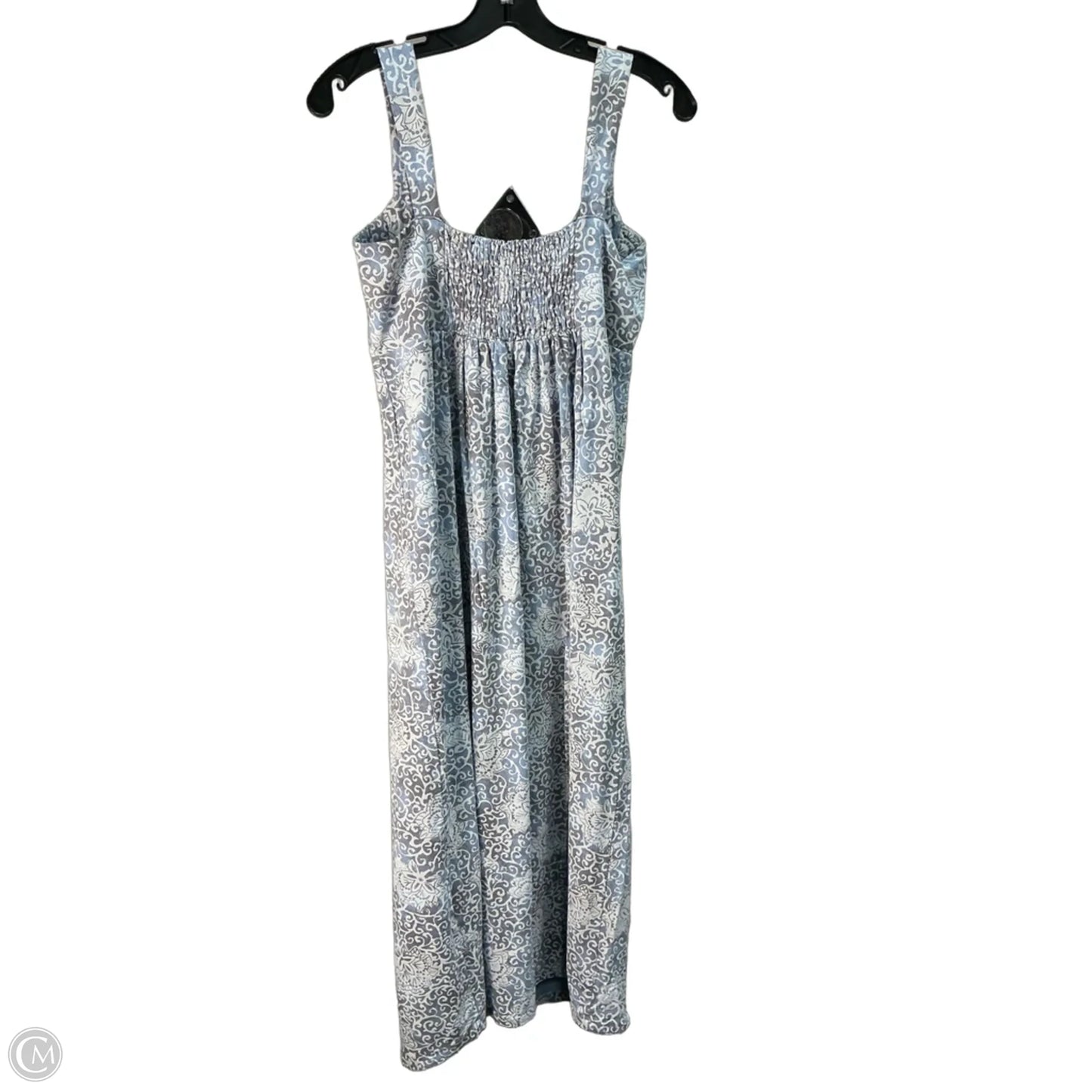 Dress Casual Maxi By Fresh Produce In Blue & Grey, Size: M