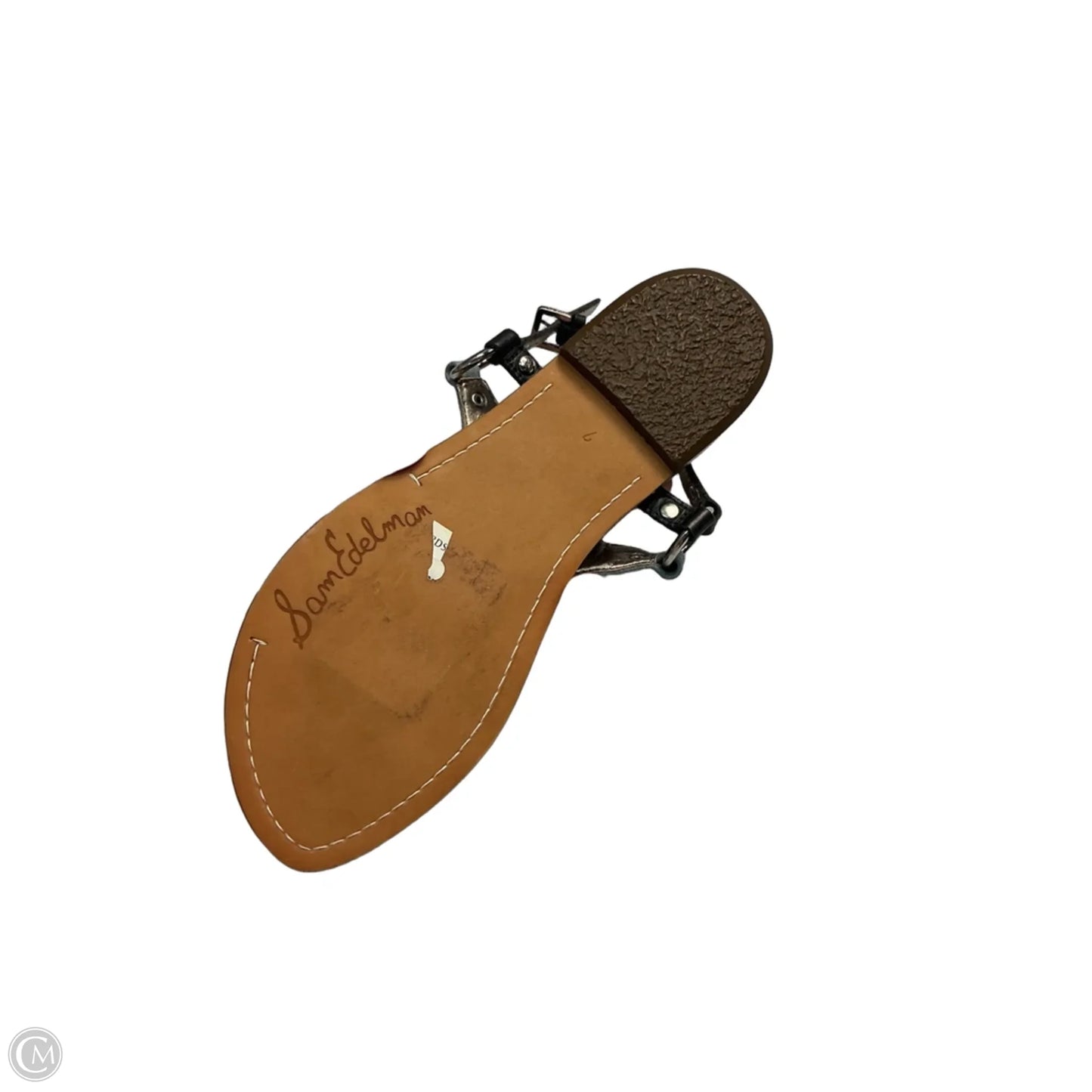 Sandals Flip Flops By Sam Edelman In Blue & Brown, Size: 7