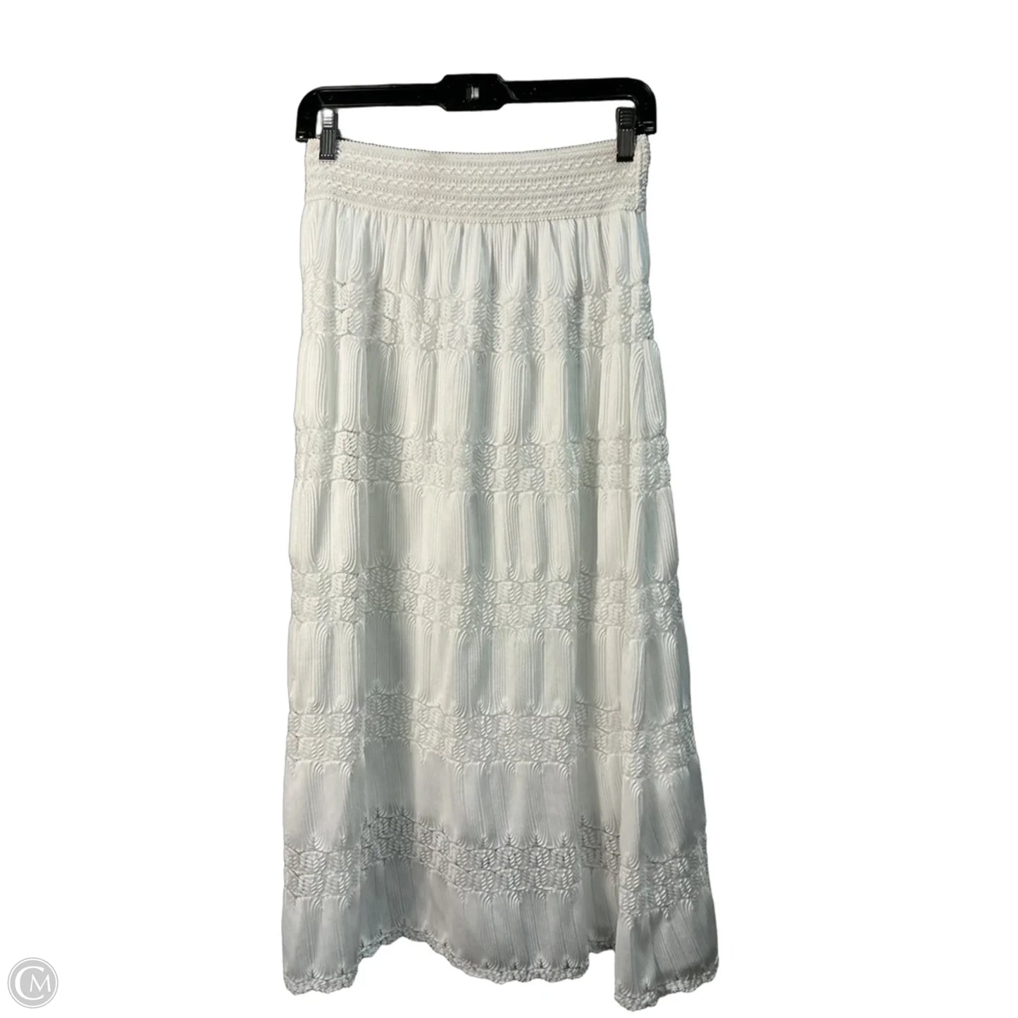 Skirt Maxi By Lapis In White, Size: 4