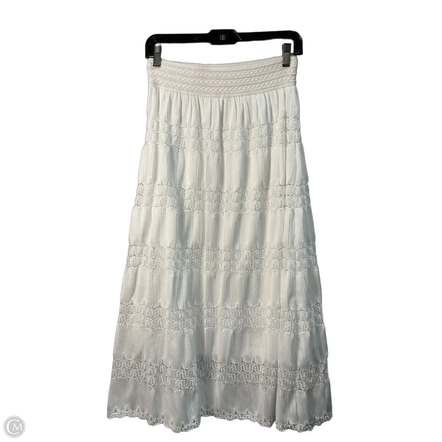 Skirt Maxi By Lapis In White, Size: 4