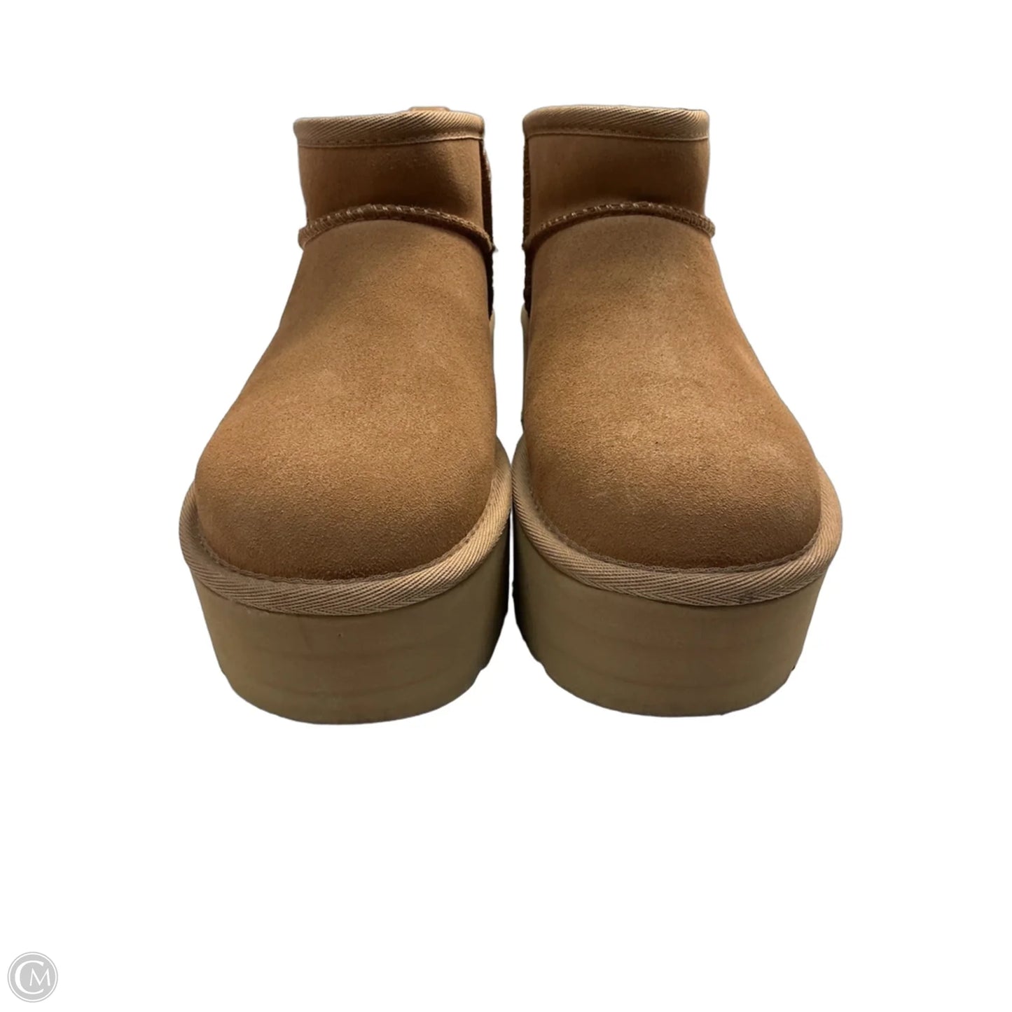Boots Designer By Ugg In Tan, Size: 6