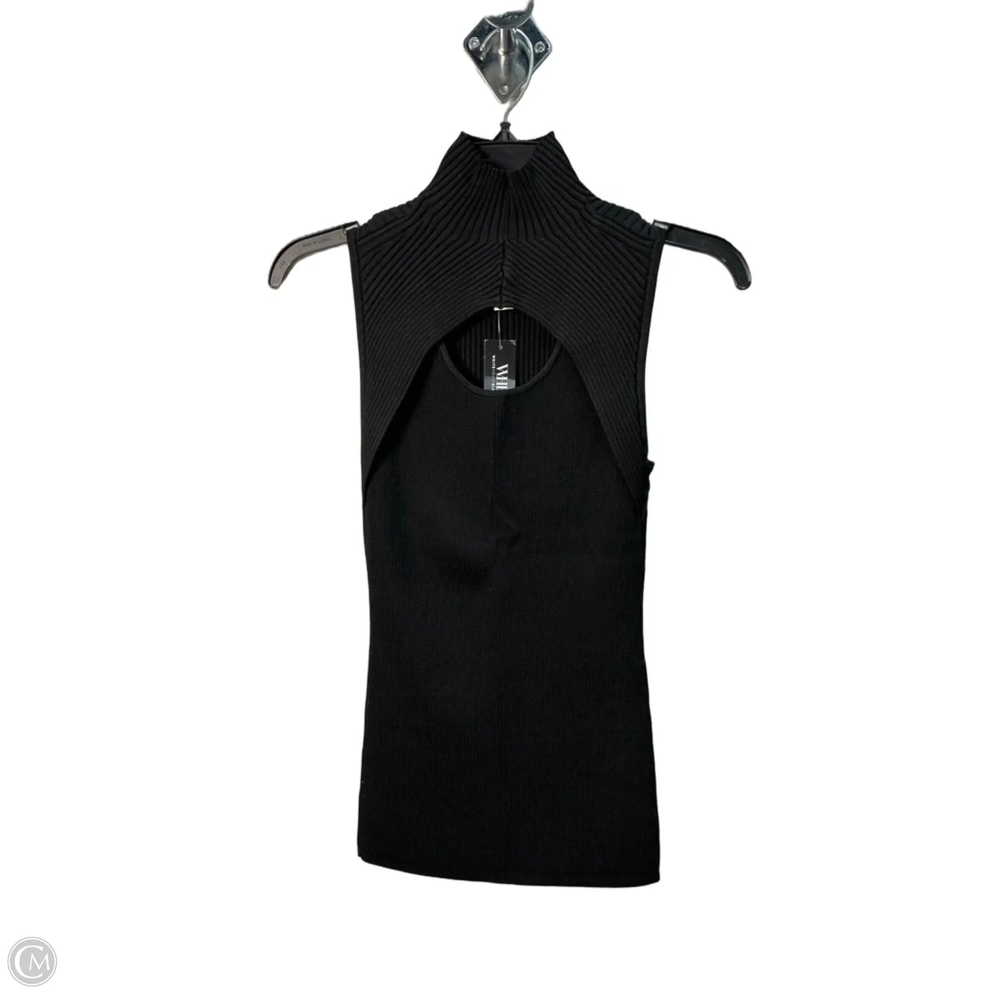Top Sleeveless By White House Black Market In Black, Size: S