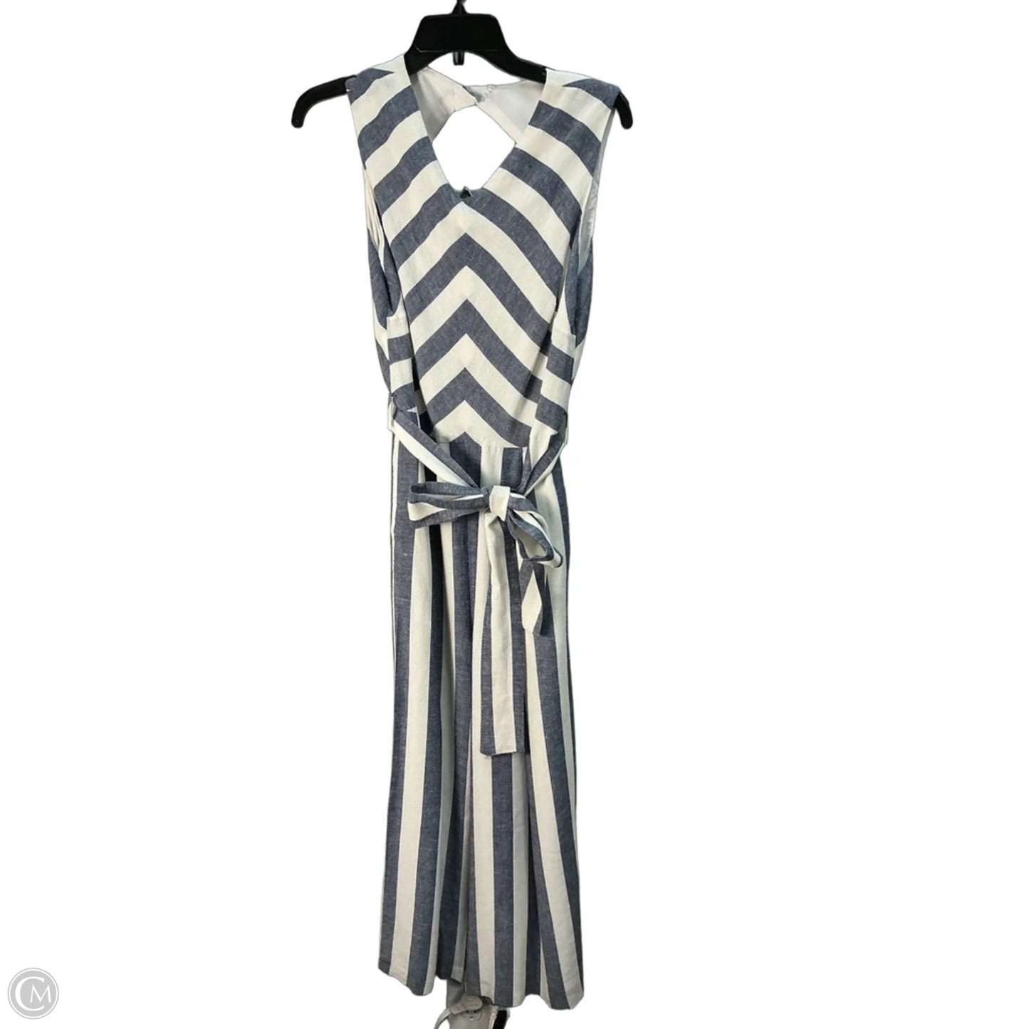 Jumpsuit By Maggy London In Striped Pattern, Size: M